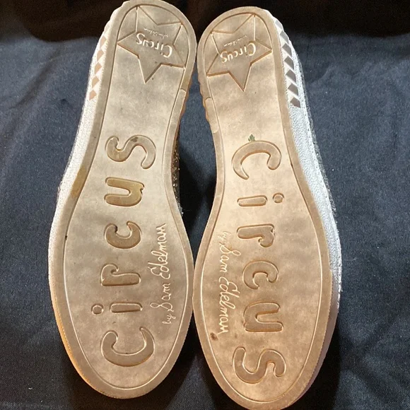 EUC Size 8 Sam Edelman Circus sparkle loafers - Picture 9 of 11